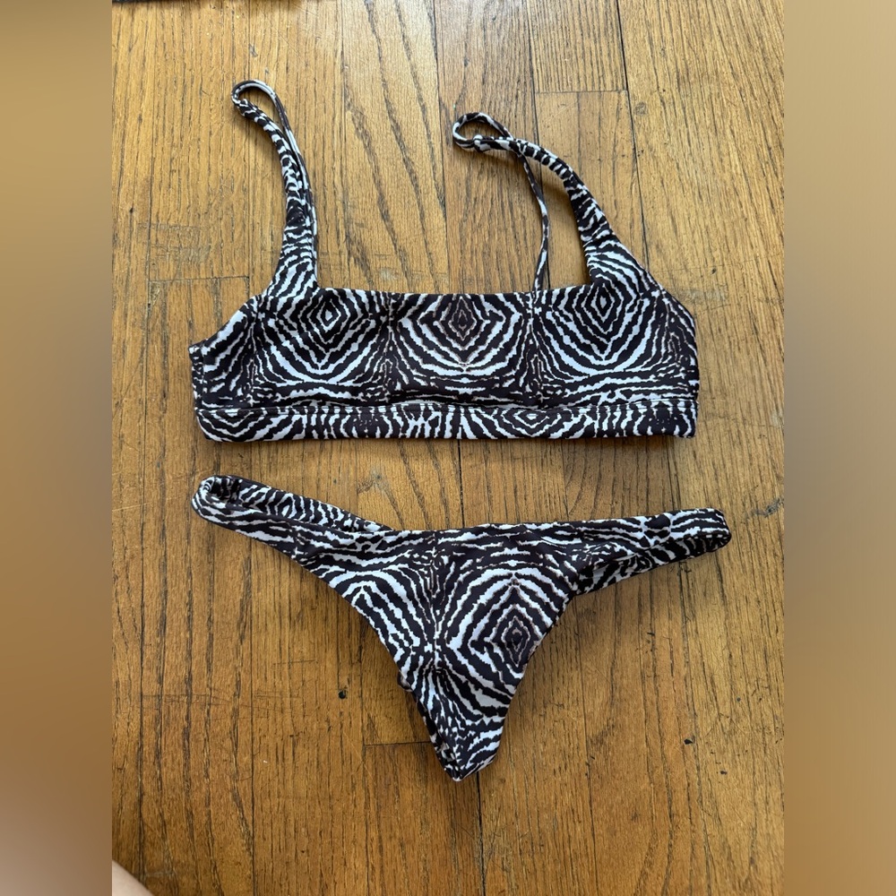 Benoa Swim Safari Print Petite Set